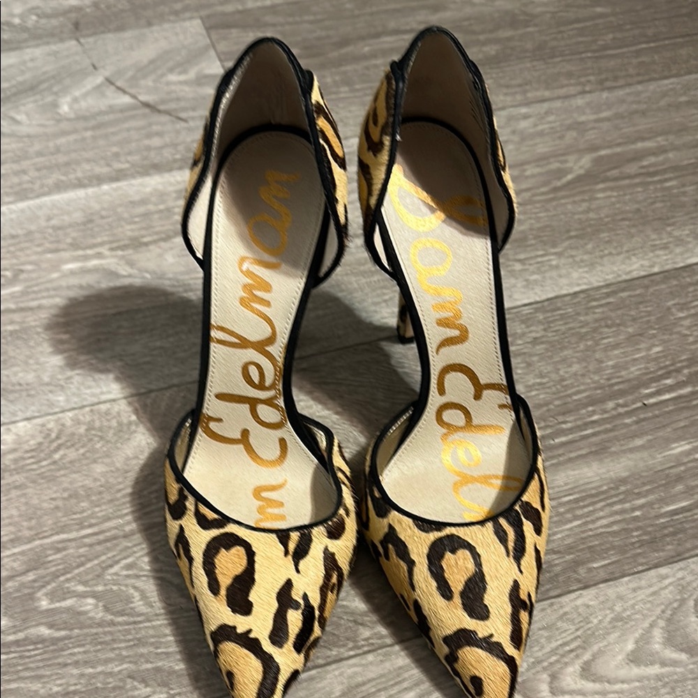 Sam Edelman Animal Print Heels